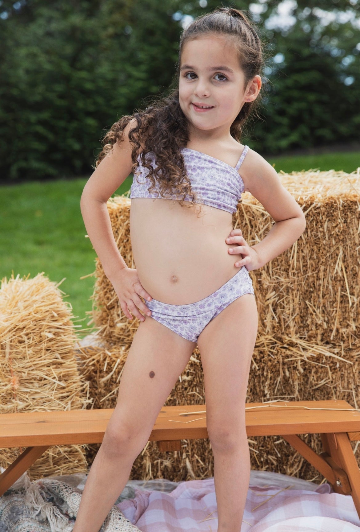 Dusty lavender bikini