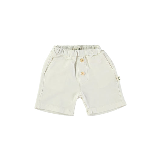 White Jersey Shorts