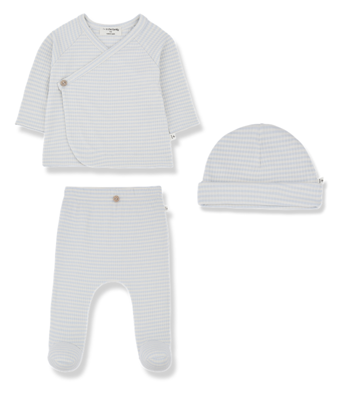 Striped Baby Boy Bundle