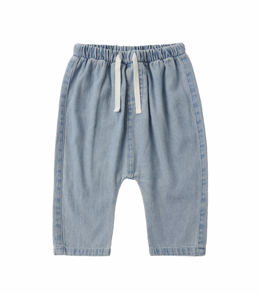 Chambray Henry Pant