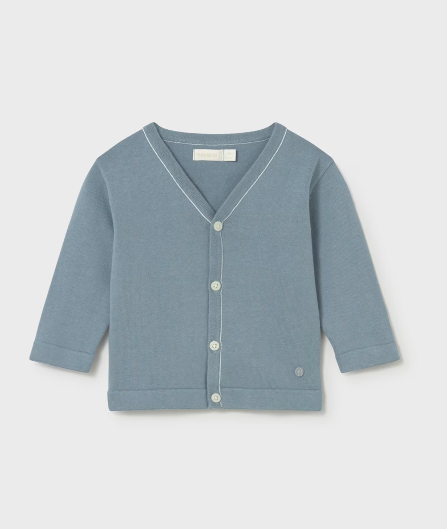 Teal Boys V-Neck Cardigan – Les Cools
