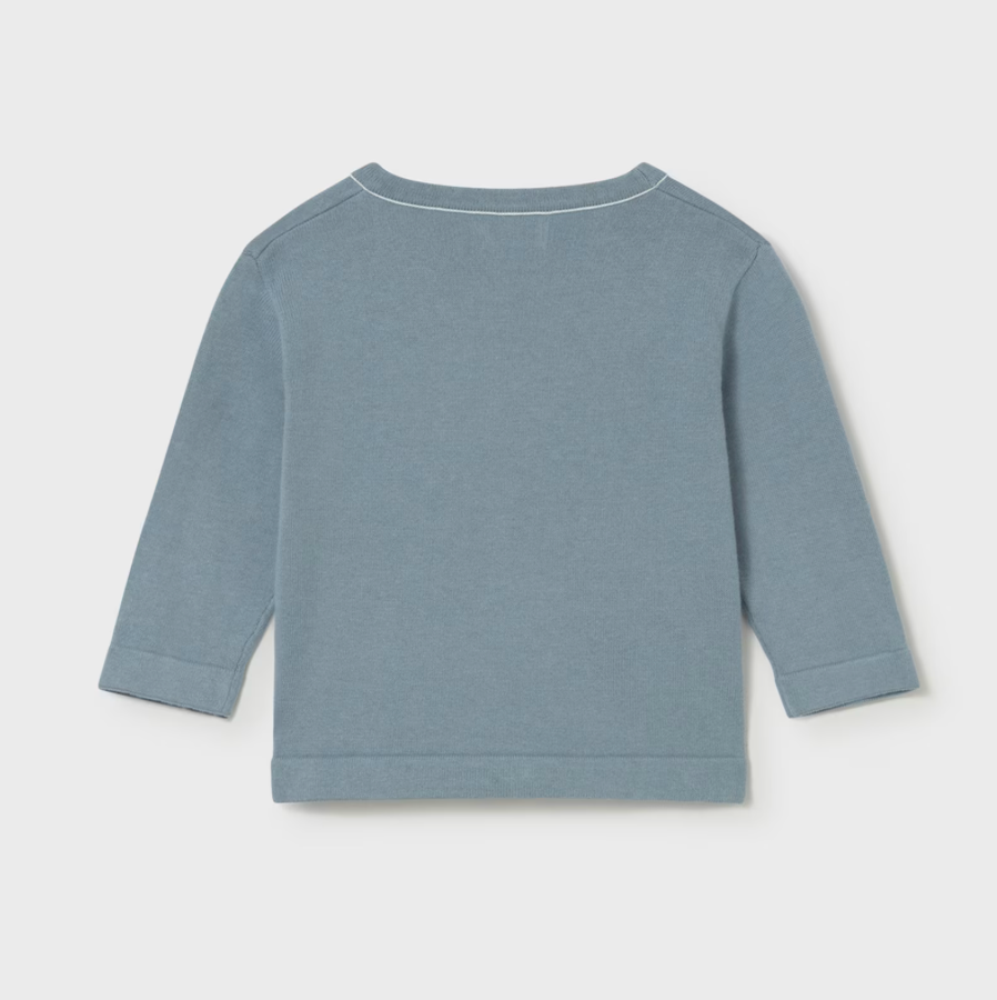 Teal Boys V-Neck Cardigan – Les Cools