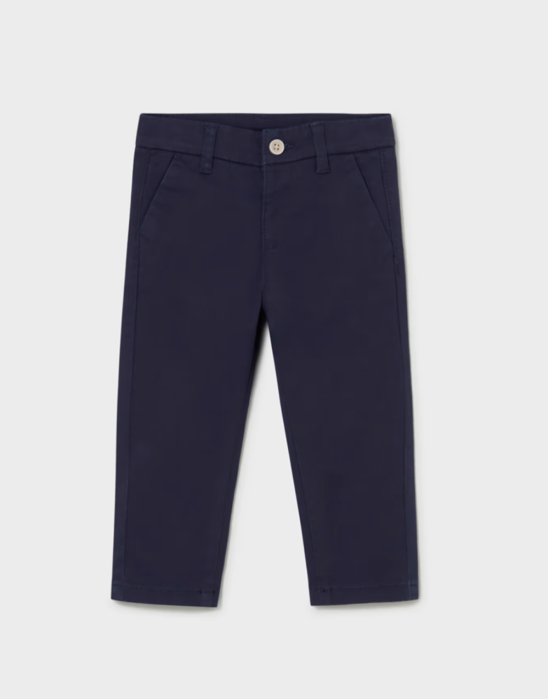 Navy Twill Pant