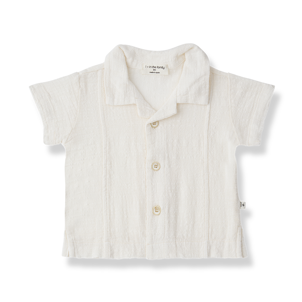 Tamariu Off-White Short Sleeve Shirt