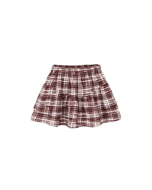 Plaid Mini Skirt