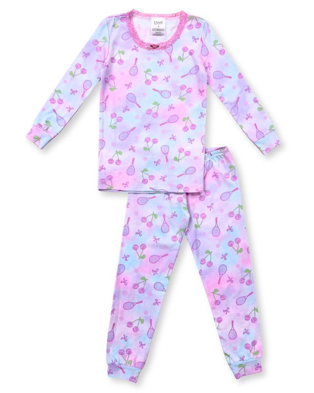 Cherry Tennis Pajama Set
